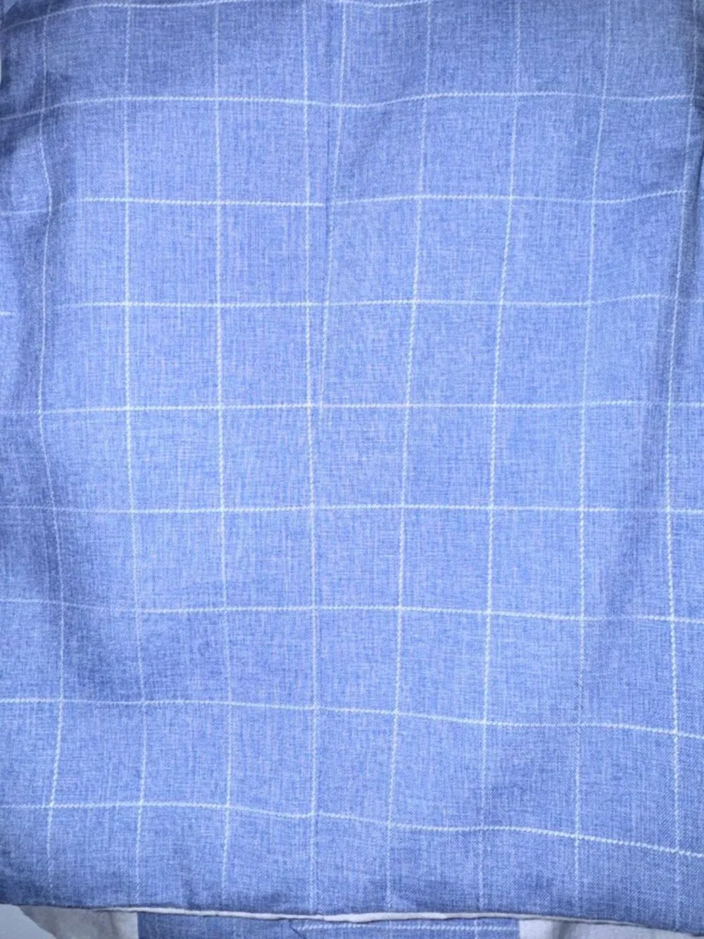 Lolanta Vest/Short suit light blue/white checkered box print